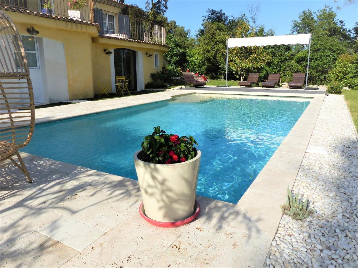 O Tilia D'Azur Bed & Breakfast Roquefort-les-Pins Luaran gambar