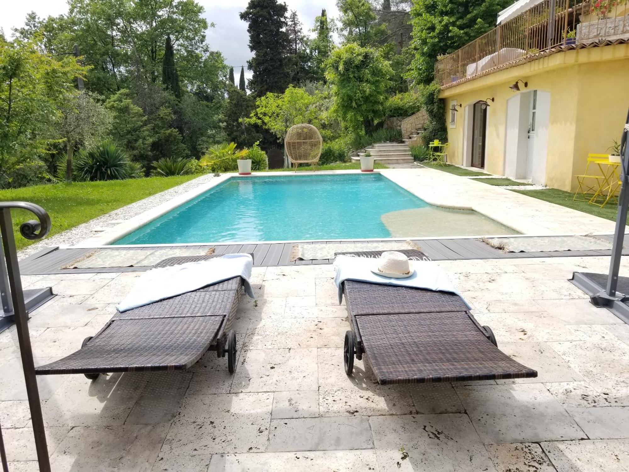O Tilia D'Azur Bed & Breakfast Roquefort-les-Pins Luaran gambar